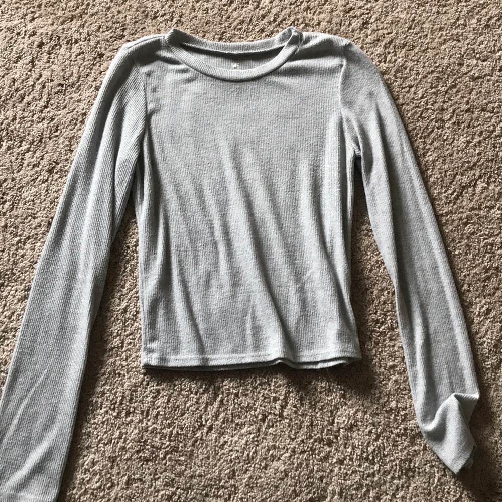 Long sleeve soft cotton T-shirt